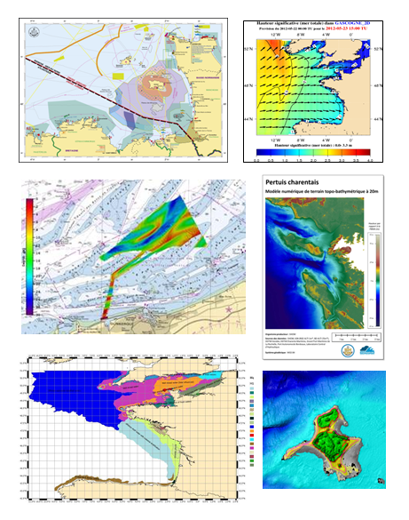 Produits réalisés en appui aux politiques publiques de la mer et du littoral