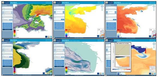 Enjoy our coastal oceanographic forecast maps on data.shom.fr
