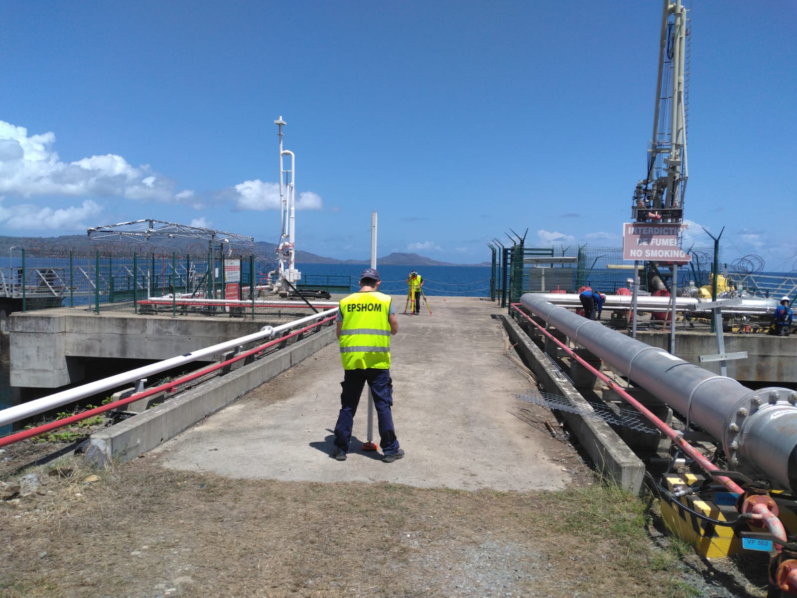 Nivellement des différents repères