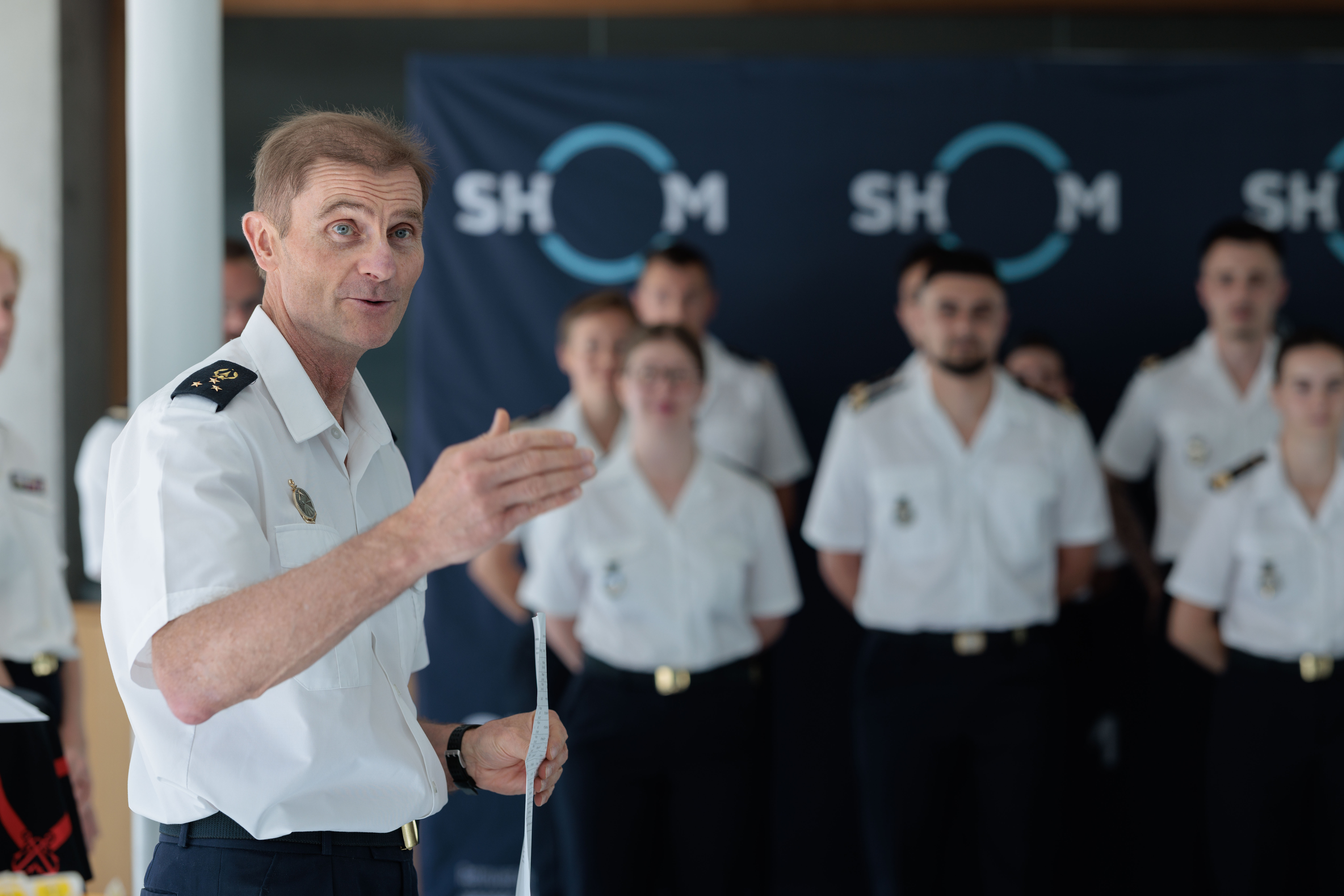Discours du Directeur Général du Shom , Laurent Kerléguer