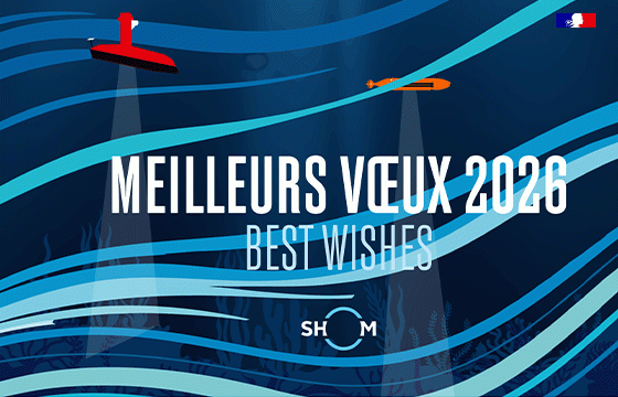 Le Shom vous adresse ses meilleurs vœux pour 2026