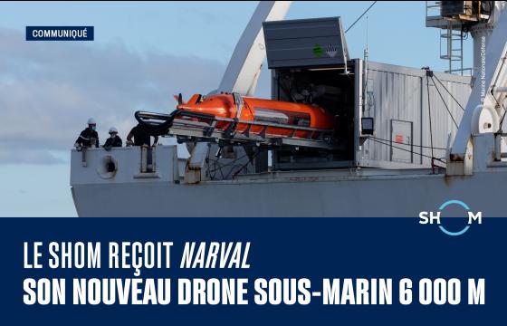 Le Shom reçoit Narval 
