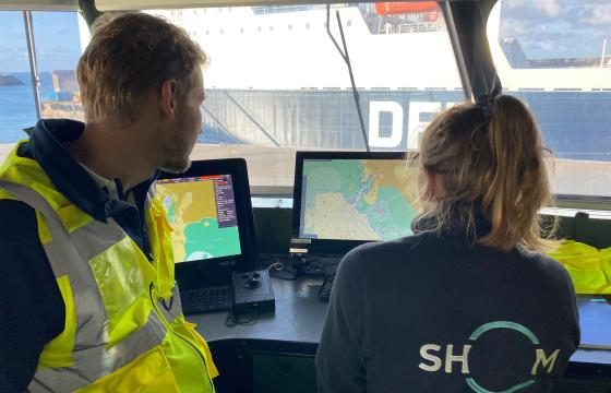 le Shom et l’UKHO testent la navigation de demain en Manche